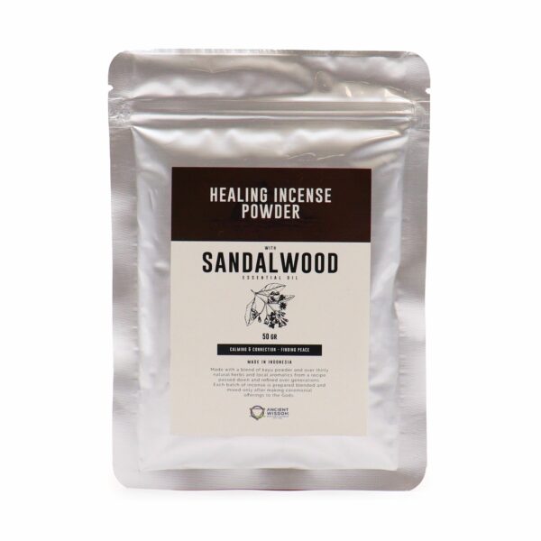 Encens en poudre aux vertus curatives - Bois de santal 50 g