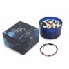 Bougie en cristal du zodiaque avec bracelet en pierre précieuse - Vierge